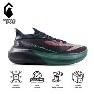 MERAH CORVUS - 910 RUNNING SHOES KISHI RUN FLOWOriginal - BLACK/ ORANGE RED