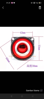 Speaker 2 inchi Music Box Speaker Mini 2 Inch Fullrange