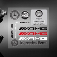 Nhãn Dán Xe Chất Lượng Cao Mercedes AMG Tấm Gắn Logo Cho Benz