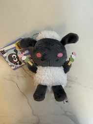 日本版shaun the sheep 黑臉羊 笑笑羊 公仔 超級無敵掌門狗黑羊公仔