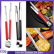 Metal Tongs Food Tongs Elegant Stainless Steel Food Tongs Anti-Slip Stainless Steel Food Tongs