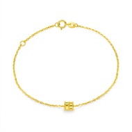 CHOW TAI FOOK 18K 750 Yellow Gold Bracelet - E124842