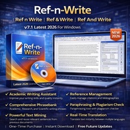Ref-n-Write v7.1 Latest 2026 Lifetime For Windows Academic Writing Paraphrasing Reference Tool (64-B