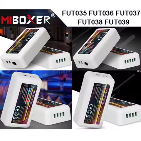 Miboxer FUT035 FUT036 FUT037 FUT038 FUT039 2.4G LED Controller Dimmer For Single Color CCT RGB RGBW 
