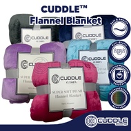 Cuddle™ Flannel Blanket/ Coral Fleece Blanket