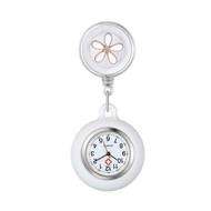 Nurse Watch Retractable Clip On Nursing Watch Cartoon Flower Pocket Watch Fob Watch Kids for