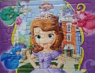 Puzzle Sofia The First Ukuran Kecil Bahan Karton Tebal