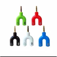 Audio Splitter U 2 in 1 Mic Audio Jack Splitter Audio 2in1
