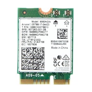 FENGLINJOY Intel Dual Band Ac 9560 9560ngw Ngff 1.73gbps Bt5.0 Cnvi Wireless M.2 Wifi Card N4j0