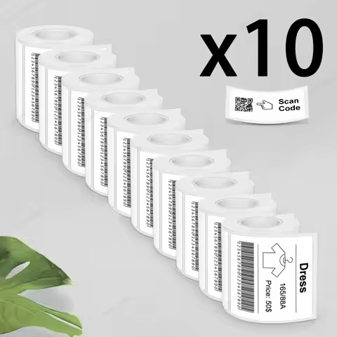 3/5/10PK E210 P50 Thermal Label Sticker 30x20mm 30x30mm 40x30mm 50x30m for E210 Marklife P50 Phomemo