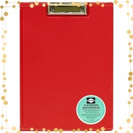 High tide pen holder clipboard A4 red DP3297