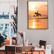 Sunset at Canggu Bali - PREMIUM POSTER + FIber Frame 42x60cm