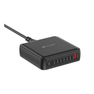 Mazer Charger Gan Prestige 170W 8-IN-1 Desktop Charger Fast Charging USB-C Charger