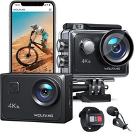 GA300 4K60FPS Action Camera 24MP Waterproof 40M Underwater Camera EIS Stabilization WiFi Wide Angle 