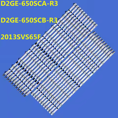 22PCS LED Strip 2013SVS65F BN96-25316a BN96-25317a D2GE-650SCA-R3 D2GE-650SCB-R3 For UA65F6400 UN65F