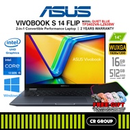ASUS Vivobook S 14 Flip TP3402VA-LZ638W - Intel Core i5-13420H -  Intel UHD - 16GB RAM - 512GB SSD (