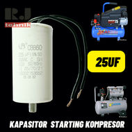 Kapasitor 25uf Capacitor Capasitor Starting Kompresor Listrik Elektrik Lakoni