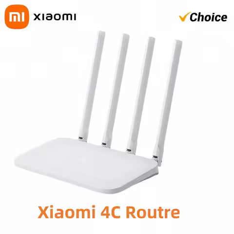 Xiaomi Router 4C WiFi Router 300Mbps Wireless - 4 Antennas, APP Control, 64MB RAM, 802.11n, Repeater