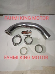 LEHERAN LEHER KNALPOT SETT SESUAI POTO INI FOR RXKING RX KING RXK RXS RXR YT RX100 RX125 RS100 COPY 