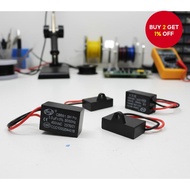 Cbb61 Ceiling Fan Capacitor 450v 0.8-10 Uf for Electric Fans - 1 Piece