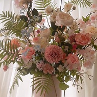 永生花、乾燥花、人造花 氣派開幕花架 寬80cm 高110cm