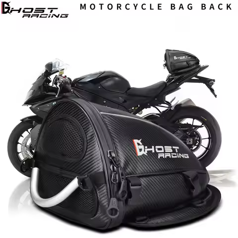 Motorcycle Cycling Tail Tank Bag Waterproof Multifunction Backage Motobike 10L Storage Luggage Large