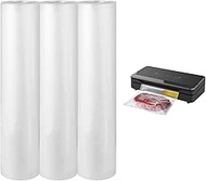 3 Packs Vacuum Sealer Bags (Rolls) Compatible with Anova Culinary Precision Vacuum Sealer, Commercia