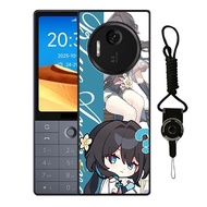 For Xiaomi Qin F25 Case Qin F25 Anti-fingerprint Shockproof Soft Back Cover Qin F 25 F22Pro F21 Pro 