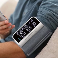 Full Upper Arm Blood Pressure Monitor Rechargeable Digital Three Color LCD Large Screen Blood Pressu