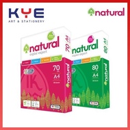 IK Natural 70gsm / 80gsm A4 Paper [500 Sheets / ream]