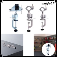 [ Swivel Bench Vise Table Vise Clamping Holder Portable Sturdy Rotate 360 Degree Fixed Tool Work Clamp on Vise for Metalworking