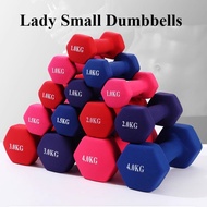 1PCS Ladies small Dumbell 1kg/1.5kg/2kg/2.5kg/3kg Ladies Dumbbell Fitness Exercise Home Weight Train