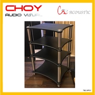 Cav Acoustic Elegant WM 4T HIFI Rack (Black)
