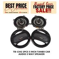 TB-1342 2PCS 5 Inch TANBX Car Audio 3 Way Speaker