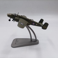 1: 144 American B-25 Medium Bomber Model B25 Alloy Airplane Finished Product Bombing Tokyo Airplane 
