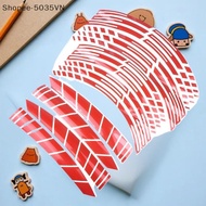 {AKIN} 21/18 Inch's For Reflective Motorcycle Wheel Stiers Hub Decal Rim Stripe (PVC Motorcycle Whee