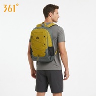 361 Degrees Outdoor Hiking Backpack Bungee Cord Large Capacity Ripstop Travel Sports School Bag