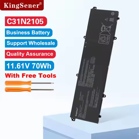KingSener 11.61V 70Wh C31N2105 Battery For ASUS Twin 15 K3502ZA12500 15.6-inch Notebook K3502ZA K350