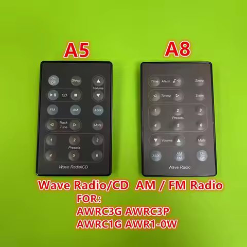 For Original BOSE A5 A8 Wave Radio AWRC3G AWRC3P AWRC1G AWR1-0W sound remote with AM / FM radio