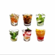 1 SET CONTAINS 6 PCS ARCOROC GRANITY GLASSES 240 ML- GLASS-Drinking GLASS-ARCOROC