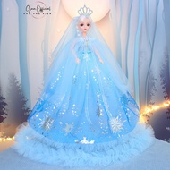 High-end Elsa Doll for Girls with Colorful 360 Degree Rotating Joints [Guu351] - Guu.official