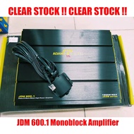 CLEAR STOCK JDM600.1D Adams Digital Monoblock Power Amplifier Car Amp Audio System