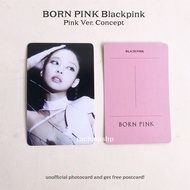 premium PHOTOCARD/PC Blackpink BP - Pink - Unofficial - Jennie