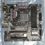 Used Asrock B450M Pro4 motherboard. Old ASROCK B450M PRO 4 Mainboard, Asrock B450 Pro4