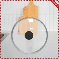 [leipupa] 34cm Glass Lid for Clear Cooking Pot Lid for Frying Pan French Fries Cooker