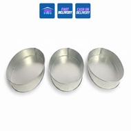 H&H Llanera Leche Flan Molder - Creme Caramel Molder Aluminum Puto Mold Kitchenware Baking Mould