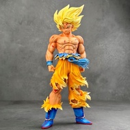 In Stock JT Toys Dragon Ball Z Infinite First Super Goku Figurine Can Emit Light Anime Figure Model 