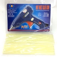 hot melt glue gun/ pistol gam tembak free 10btg  gam