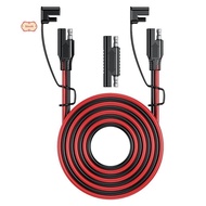 SAE to SAE 12V-36V Car Battery Charging Cable 16 AWG Line Quick Disconnect Extension Cable 6M Car Po