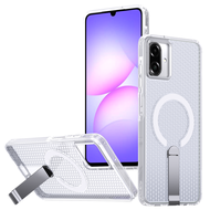 For Samsung A07 Galaxy A06 A05 F07 M07 M06 F06 F05 M05 5G Phone Case Luxury Magnetic Bracket Heat To